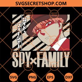 Spy X Family Loid Forger SVG
