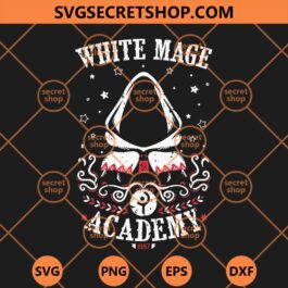 White Mage Academy SVG