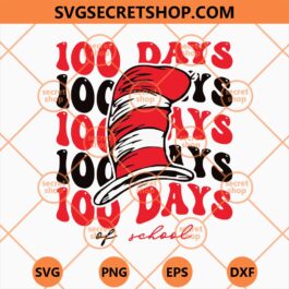 100 Days Of School Dr Seuss SVG