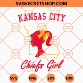 Kansas City Chiefs Girl SVG