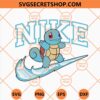 Squirtle Nike Logo SVG