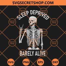 Sleep Deprived Barely Alive SVG