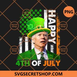 Joe Biden St Patricks Day Happy 4th Of July US Flag PNG