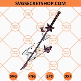 Shinobu Kocho Sword SVG