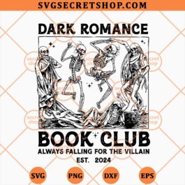 Dark Romance Book Club SVG