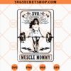 Muscle Mommy Tarot Card SVG