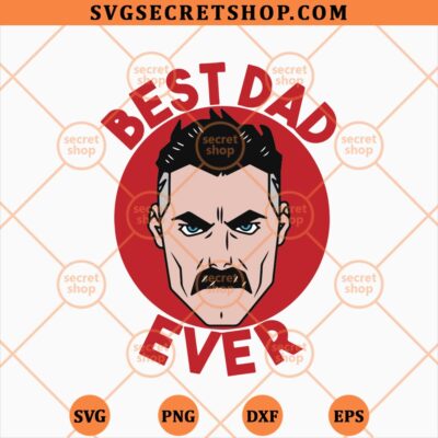 Best Dad Ever Invincible SVG
