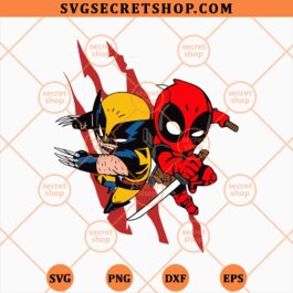 Deadpool And Wolverine SVG