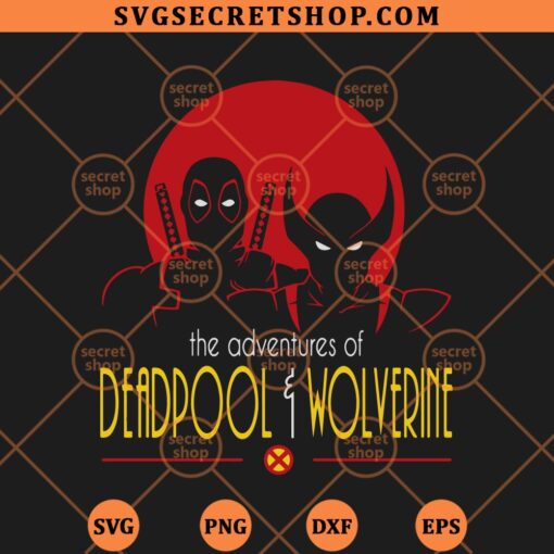 The Adventures Of Deadpool And Wolverine SVG
