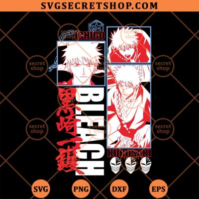 Ichigo Bleach SVG