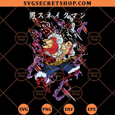 Luffy Snake Man SVG