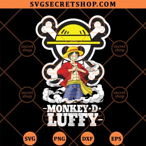 Monkey D Luffy SVG