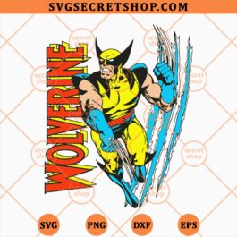 Wolverine Claw Slice SVG